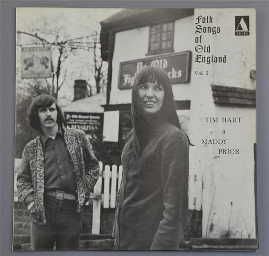Tim Hart and Maddy Prior: Folk Songs of Old England, TPRM 105, EX - EX+